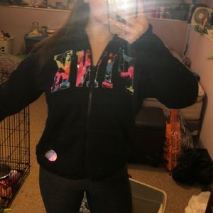 Reversible Sherpa jacket